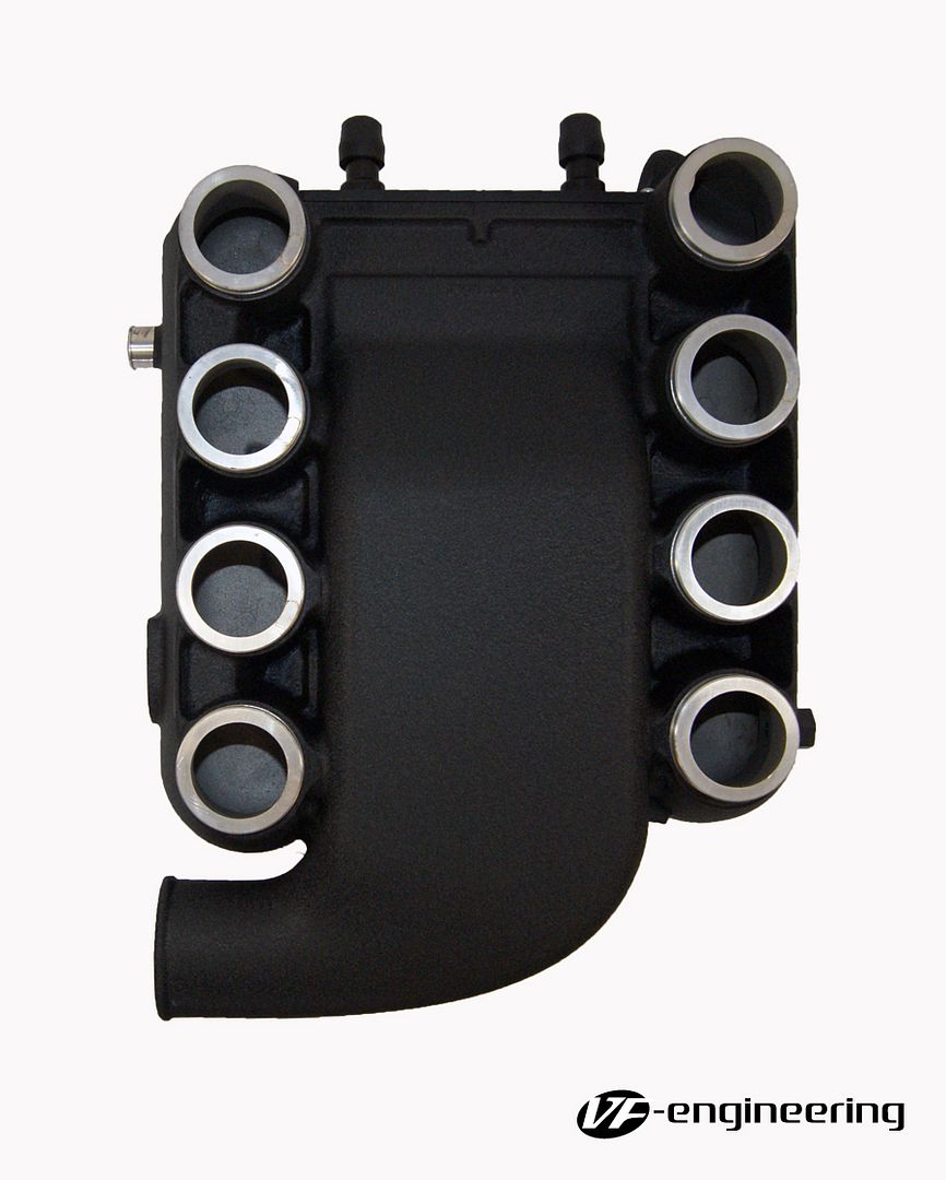 Inside look 1piece universal intake manifold for E9x M3 supercharger